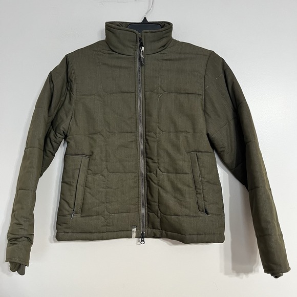 Merrell Jackets & Blazers - Women's Merrell Quilted Padded Olive Green Jacket Coat Size Small Outdoor Winter